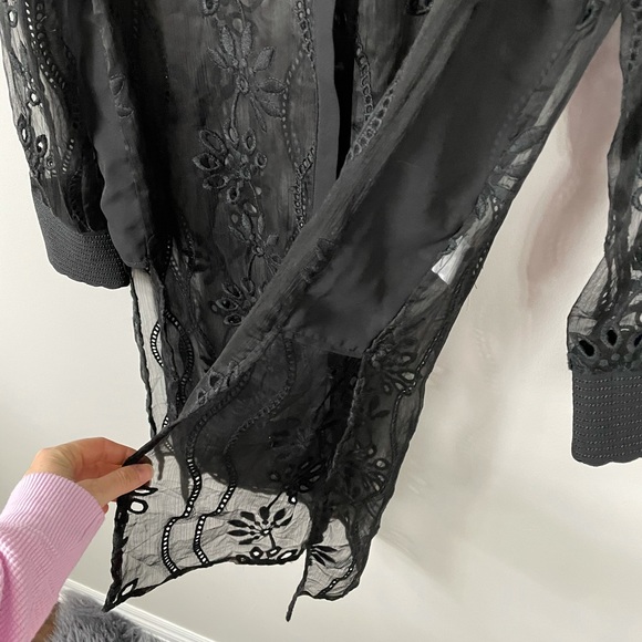 Melanie Lyne Sheer long tunic - Picture 5 of 8